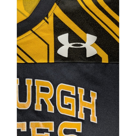 Under Armour Pittsburgh Pirates Youth XL Geo Pattern Graphic Print Poly T-Shirt - Picture 6 of 11